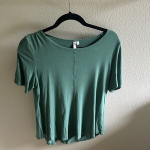 Hartstrings Forest Green Short Sleeve Top